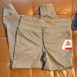 Reebok Beige Athletic Pants